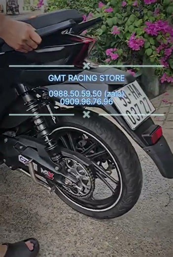 chống đứng cho Dat Bike Quantum inox 304 dày dặn