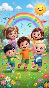 Hokey Pokey Dance Song for Kids 🎵 Fun Action Nursery Rhyme | Sing & Dance Along #shorts