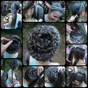 The Best Ways to Do a Long Hair Spiral Braid