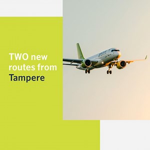 15K views · 170 reactions | We're happy to announce two new routes from Tampere base! ✈️ Nice  and Milan  joins the destination list with two weekly flights starting in May! The mesmerizing Italian and French charm just got a lot more attainable: tiny.cc/hm54vz | airBaltic | Facebook