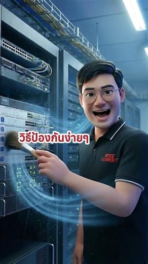 ฝุ่น ศัตรูเงียบของ Switch & Router | PSS Connext