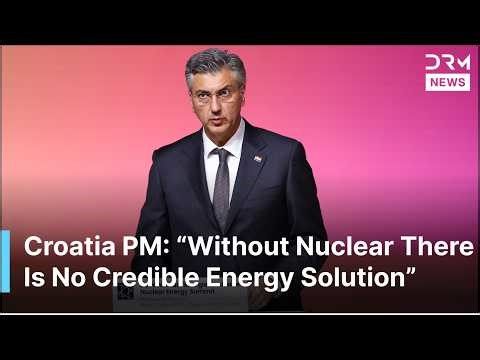 FULL SPEECH: Croatia PM Andrej Plenković Warns Europe Falling Behind in Nuclear Race | AC1G