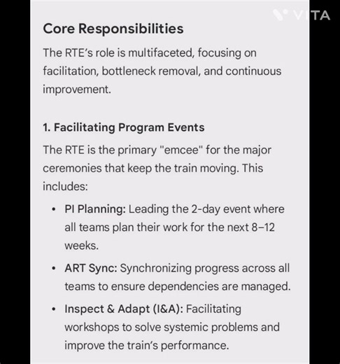 Release Train Engineer