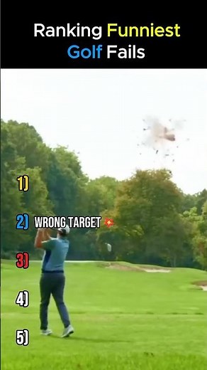 Ranking Funniest Golf Fails 😂