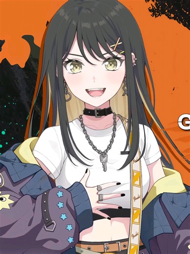 RAIKA IS THE COOLEST EVER. also i noticed that they all have key necklaces i wonder if it means something🤞 also im the first one to use raika suga tag🥹 #bangdream #bandori #bangdreamgirlsbandparty #ikkadumbrock #raikasuga