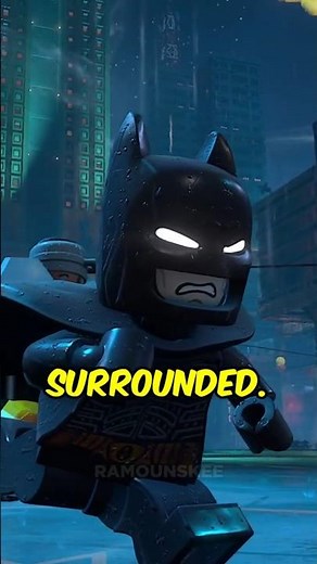 Batman uses SPINJUTSU!!! #legobatmanlegacyofthedarkknight