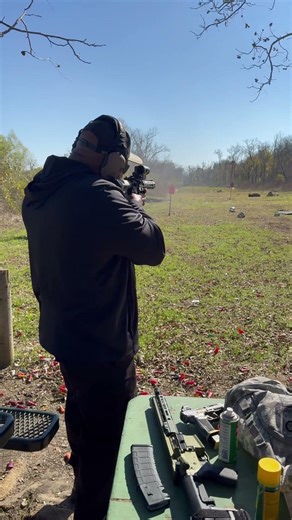 Shooting, AR-15 556 with Binary Trigger. #binarytrigger #federalammunition