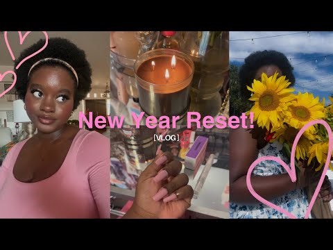 NEW YEARS RESET VLOG 2026!🩷🫧💋| *no talking*| |*cleaning*| |*nails*| |*girlyvibes*|