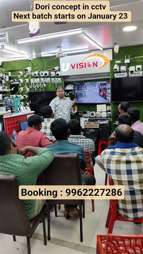 learn cctv camera installation Training business from experts in Chennai next batch starts on Jan 23