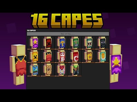 16 hive styled Minecraft custom capes | PC+IOS