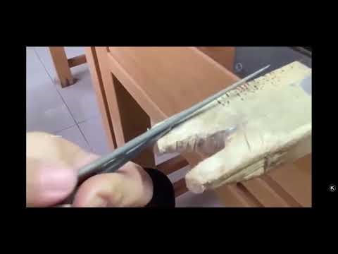 Making Process of Jujube-Flower Chisels