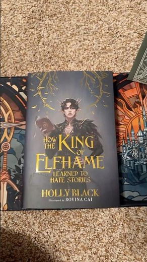 Fairyloot: How the King of Elfhame Learned to Hate Stories (Folk of the Air) by Holly Black ✨