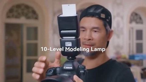 GODOX V480 F TTL Camera Flash for Fuji Cameras,GN50 1/8000 HSS,2.4GHz Wireless Speedlight,650 Full Power Flashes,1.7s Recycle Time,10 Levels LED Light with Rechargeable Battery