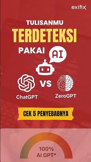 Teks dari ChatGPT Terbaca AI Detector? Ini Penyebabnya!