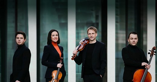 The Berlin Staatskapelle String Quartet and Elisabeth Leonskaja perform Brahms and Schubert