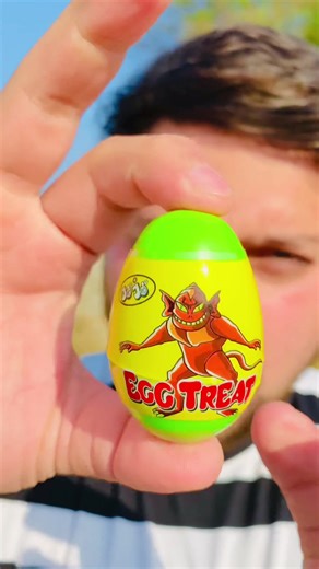 ASMR Egg Treat 🪺🍳With Candies Eating Review #review #ASMR #Candies #sweet #shorts