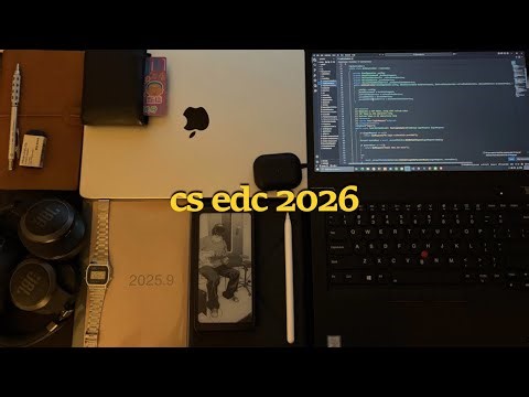 2026 everyday carry (computer science / productivity)