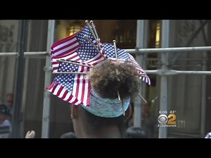 Flag Day Parade Marches Through Manhattan
