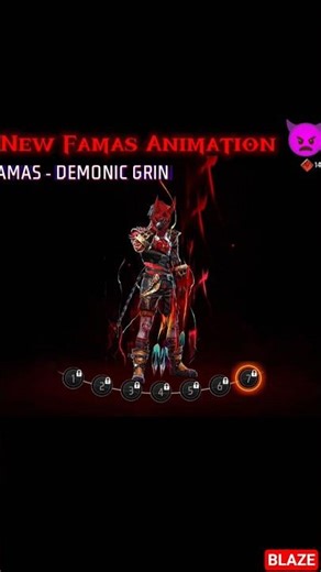 New [EVO] Famas Gun Animation 👿👿#shorts#shortsfeed#shortsvideo#gaming#ajjubhai#raistar#trending
