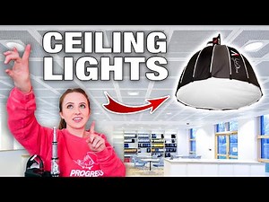 How to Hang Video Lights from Your Ceiling