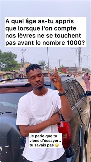 Arrête de compter, ce n’est qu’à 1000 que tes levres se toucheront 🤣 #trendingreels #challenge #viralvideochallenge #humour #viralreelschallenge #explore | Derin Njoya