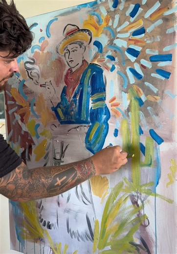 Exploring Poetic Art Process in Texas Painting