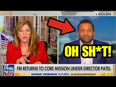 MAGA Fox host gives Kash Patel PANIC ATTACK ON AIR