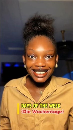 Days of the Week in German 🇩🇪 | Wochentage