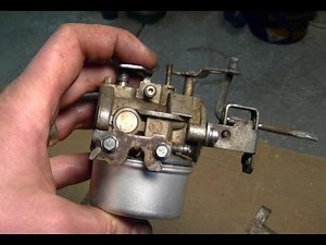 DIY - Tecumseh Snowblower Carburetor Throttle Shaft Lever Repair PART 2