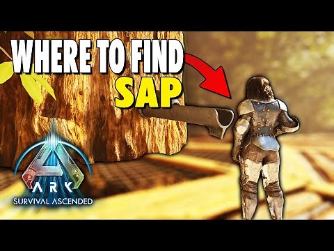 WHERE TO FIND SAP ON THE ISLAND IN ARK SURVIVAL ASCENDED
