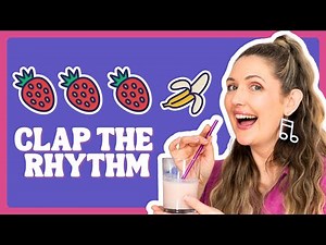 Clap the Rhythm of Fruit 🍌 | Michal’s Music Room | Preschool Music Learning (Ages 2–7)