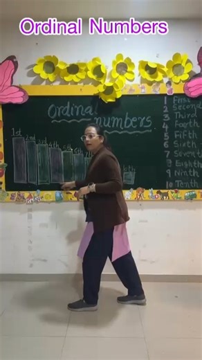 CRYSTAL SCHOOL on Instagram: "Pre Primary English Medium activity #nursery #jrkg #srkg Ordinal Numbers #enjoywithactivity🤗 #learnwithfun #preprimarykids❤️ #teacherefforts 1w"
