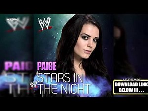 WWE: "Stars In The Night" (Paige) Theme Song + AE (Arena Effect)