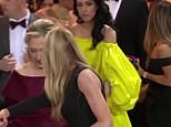 Huma Abedin arrives with Hillary Clinton to the 2022 Met Gala in New York City