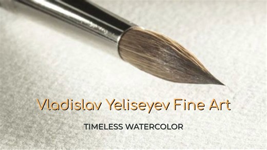 Paint Along: "Venice Light" - watercolor painting tutorial with Vladislav Yeliseyev