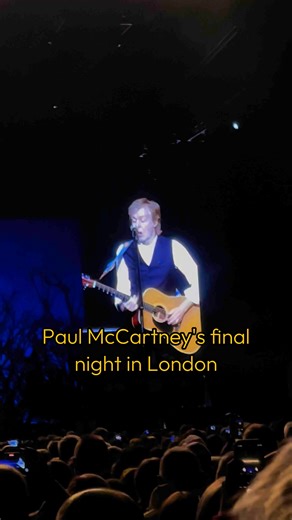 Just some of Macca’s best moments from London last night… | Gold Radio