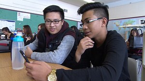 Sisler High students try out CBC's vote compass