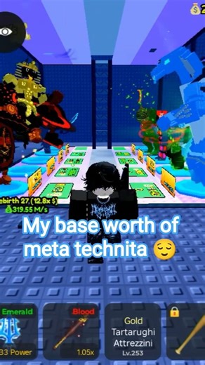 my base worth of meta technita 😌#roblox #crowngaming