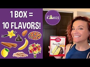 10 Flavors From 1 Box Of Cake Mix!