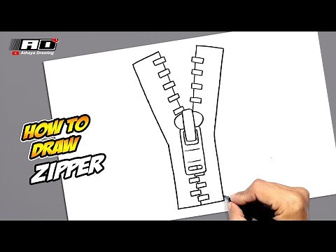 How to draw Zipper