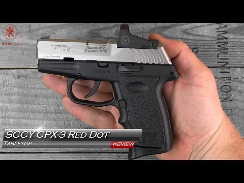 SCCY CPX-3 Red Dot Tabletop Review and Field Strip