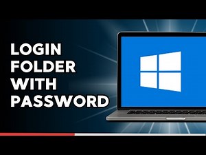 How to Login Folder in Windows 10 with Password