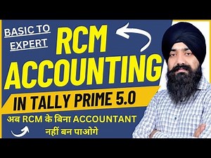 RCM ACCOUNTING IN TALLY PRIME | TALLY PRIME 5.0 RCM ACCOUNTING | RCM ENTRY IN TALLY PRIME