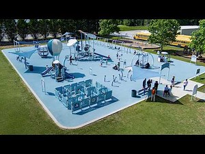 Inclusive Sky-Themed School Playground Design | Wauka Mountain Academy Playground in Gainesville, GA