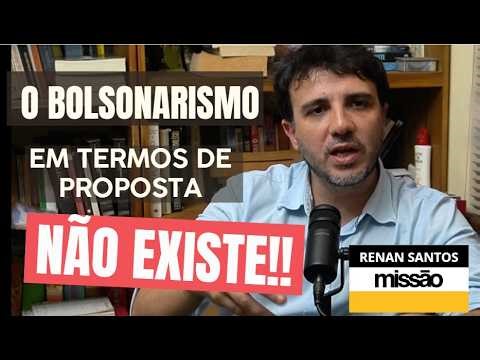 Renan Santos, presidential candidate: Bolsonarism, in terms of a government program, "does not ex...