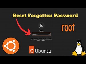 How to reset root password on Ubuntu 24.04