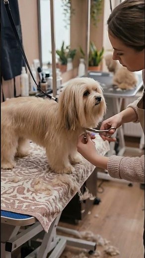 Lhasa Apso Puppy Haircut