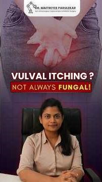 Persistent vulval itching despite creams? ⚠️