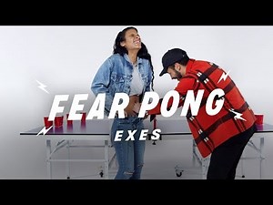 Exes Play Fear Pong (Aunjoli vs. Jordan) | Fear Pong | Cut