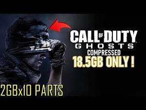 Call Of Duty Ghosts For PC/Laptop | Compressed in parts 2GBx10 working! | Beast Gaming